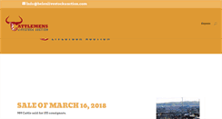 Desktop Screenshot of belenlivestockauction.com